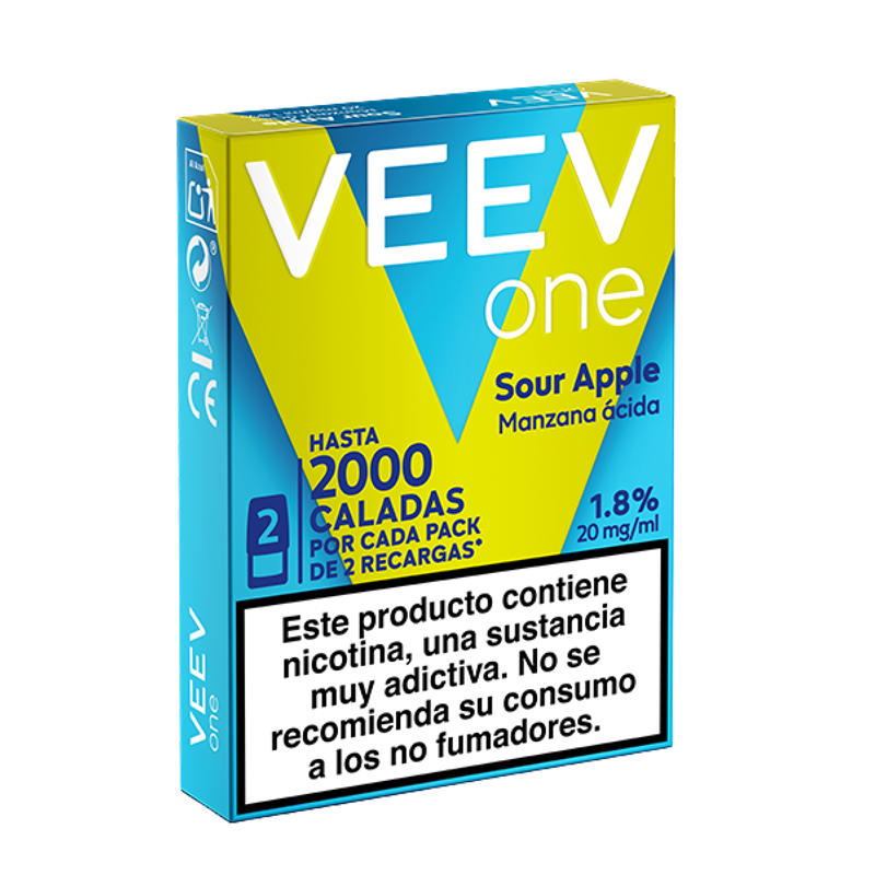 VEEV ONE Manzana &Aacute;cida 1.8%, Sour Apple, large 0